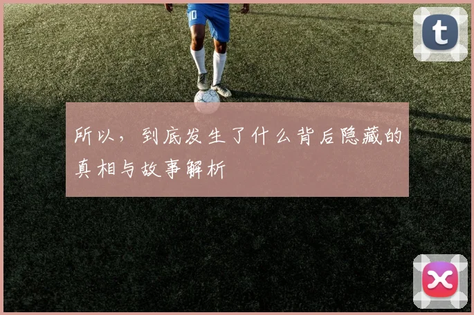 所以，到底发生了什么背后隐藏的真相与故事解析